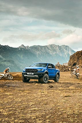 2019 Ford Ranger Raptor phone wallpaper thumbnail.