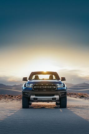 2019 Ford Ranger Raptor phone wallpaper thumbnail.