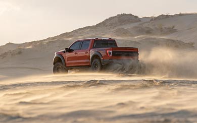 2021 Ford F-150 Raptor wallpaper thumbnail.