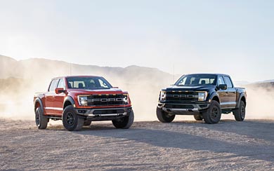 2021 Ford F-150 Raptor wallpaper thumbnail.