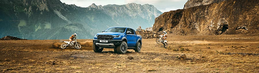 2019 Ford Ranger Raptor super ultrawide wallpaper thumbnail.