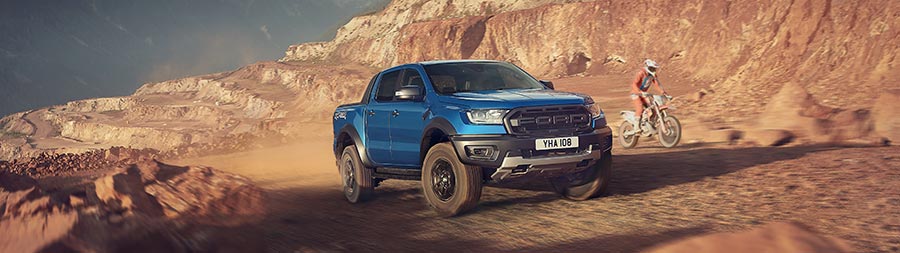 2019 Ford Ranger Raptor super ultrawide wallpaper thumbnail.