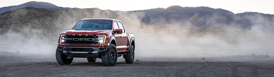 2021 Ford F-150 Raptor super ultrawide wallpaper thumbnail.