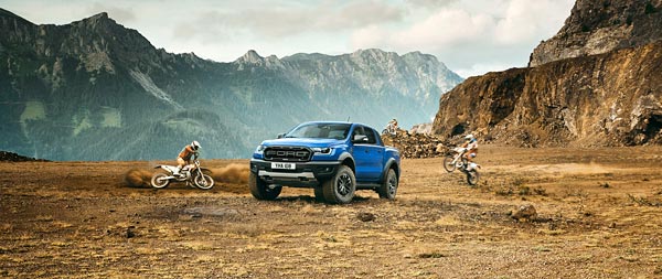 2019 Ford Ranger Raptor super ultrawide wallpaper thumbnail.