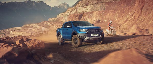 2019 Ford Ranger Raptor super ultrawide wallpaper thumbnail.