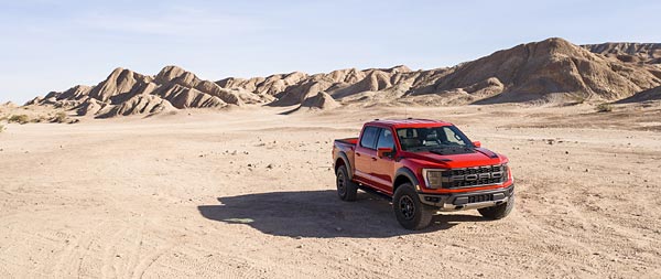 2021 Ford F-150 Raptor super ultrawide wallpaper thumbnail.