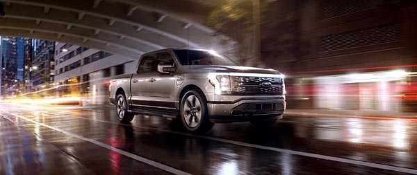 2022 Ford F-150 Lightning super ultrawide wallpaper thumbnail.