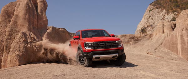 2023 Ford Ranger Raptor super ultrawide wallpaper thumbnail.