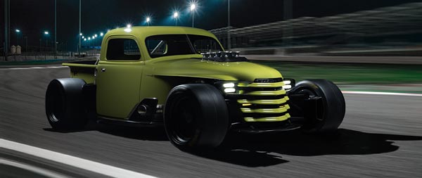 1948 Ringbrothers Chevrolet Super Truck Enyo super ultrawide wallpaper thumbnail.