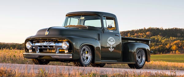 1956 Ringbrothers Ford F-100 Clem 101 super ultrawide wallpaper thumbnail.