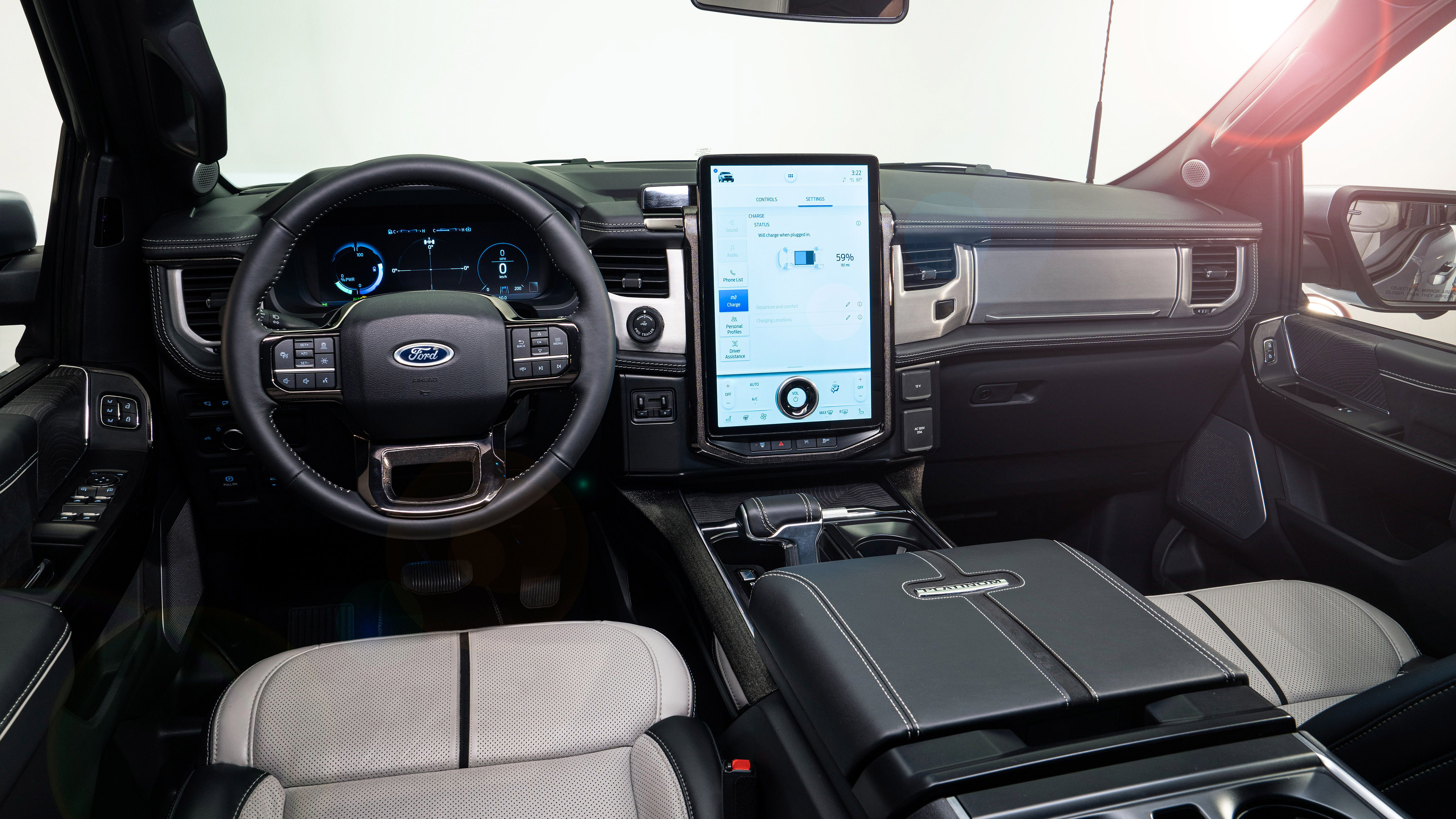 2022 Ford F-150 Lightning Wallpaper.